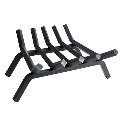 Pleasant Hearth 7.5" Steel Grate, 18" 5 bar Black