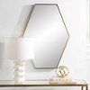 Uttermost Ankara Brass Hexagon Mirror - 2 of 4