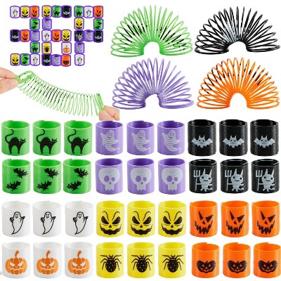 Joyfy Halloween Coil Springs, 36Pcs Magic Springs Halloween Toys Stress Coils Fidget Toy for Halloween Party Favors