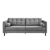 MINIMORE Modern Style 80.3"W Jeses 3Seater Mid-century Sofa - 4 of 4