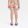 Boys' Tropical Hibiscus Printed Swim Trunks - Cat & Jack™ - 2 of 3