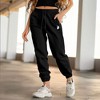 Dalix Heartly Ghost Embroidered Fleece Sweatpant Soft Warm Womens - image 4 of 4