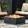 LOVMOR 29" Square Wood-Burning Fire Pit - 3 of 4