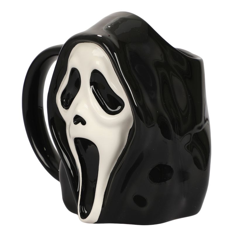 Ghost Face 16 Oz Sculpted Ceramic Mug, 2 of 7