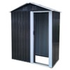 Wooden Tool shed, Outdoor Storage with Three partitions, Perfect for Storing Patio Furniture, 63.59 * 20.48 * 30.31 inches, Suitable for Backyard - 4 of 4