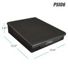Pyle Sound Dampening Speaker Riser Platform with Acoustic Isolation (PSI06) - 10.4'' x 13.0'' - Black - 3 of 4