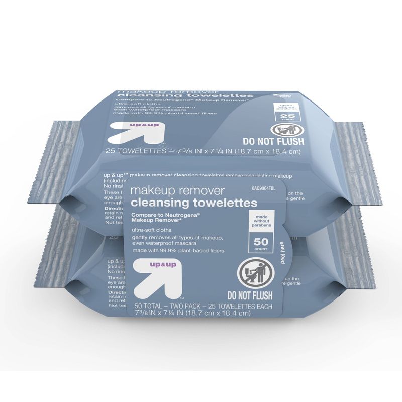 Makeup Remover Facial Wipes - up & up™, 3 of 14