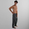 Members Only Men's Fleece Sleep Pant with Two Side Pockets - Multi Colored Loungewear, Relaxed Fit Pajama Pants for Men - 3 of 3