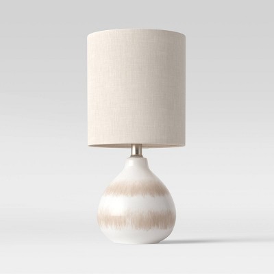 Medium Assembled Ceramic Table Lamp (Includes LED Light Bulb) White - Threshold™