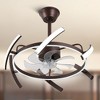 Bella Depot 24" Modern LED Ceiling Fan with Dimmable Light, 6-Speed Reversible with Remote and APP Control - 3 of 4