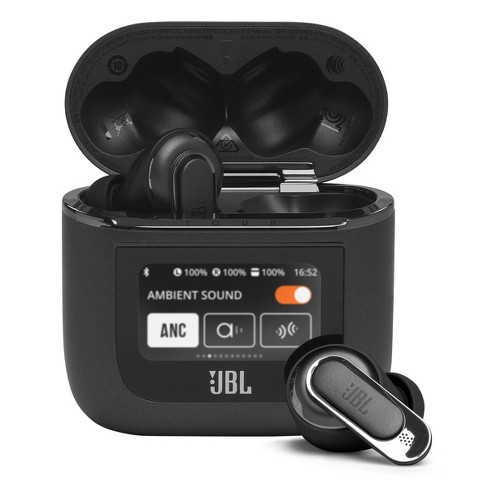 Jbl Tour Pro 2 Noise Cancelling True Wireless Earbuds With Smart Case  (black) : Target