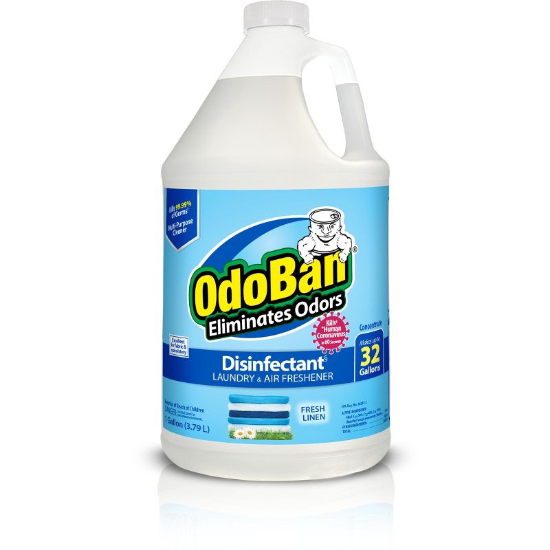 OdoBan Disinfectant Concentrate and Odor Eliminator, Fresh Linen Scent, 1 of 6