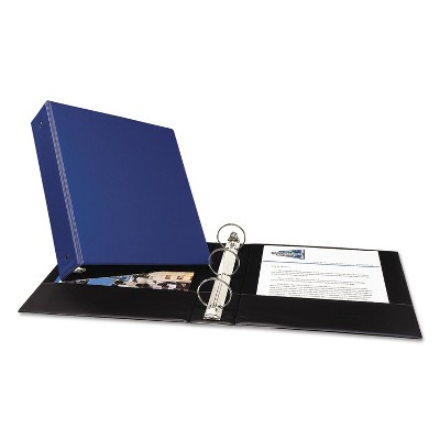 Avery Economy Non-View Binder with Round Rings 11 x 8 1/2 2" Capacity Blue 03500