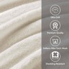 100% Cotton Solid Color Heavyweight Bath Towel Set, Anti-Microbial Certified Highly Absorbent Plushy Bath Towel - 3 of 4