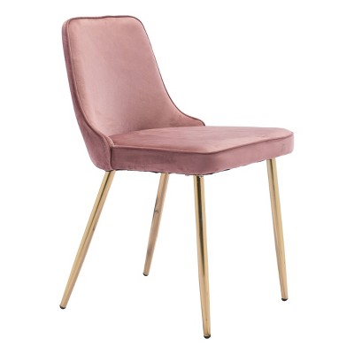 pink velvet chair target