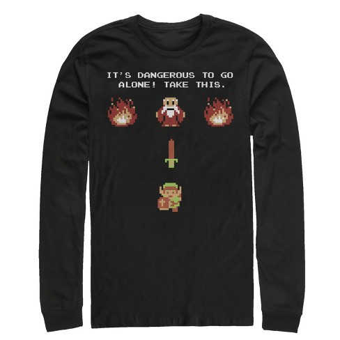 Men's Nintendo Legend of Zelda Take This Long Sleeve Shirt - image 1 of 3