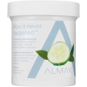 Almay Wipe It Never Happened Eye Makeup Remover Pads - 80ct