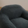 LIVAREEmlen Bean Bag Sofa for Adults with Spacious Design and Armrest Large Bean Bag Chair with Memory Foam Filler for Living Room Bedroom - 3 of 4