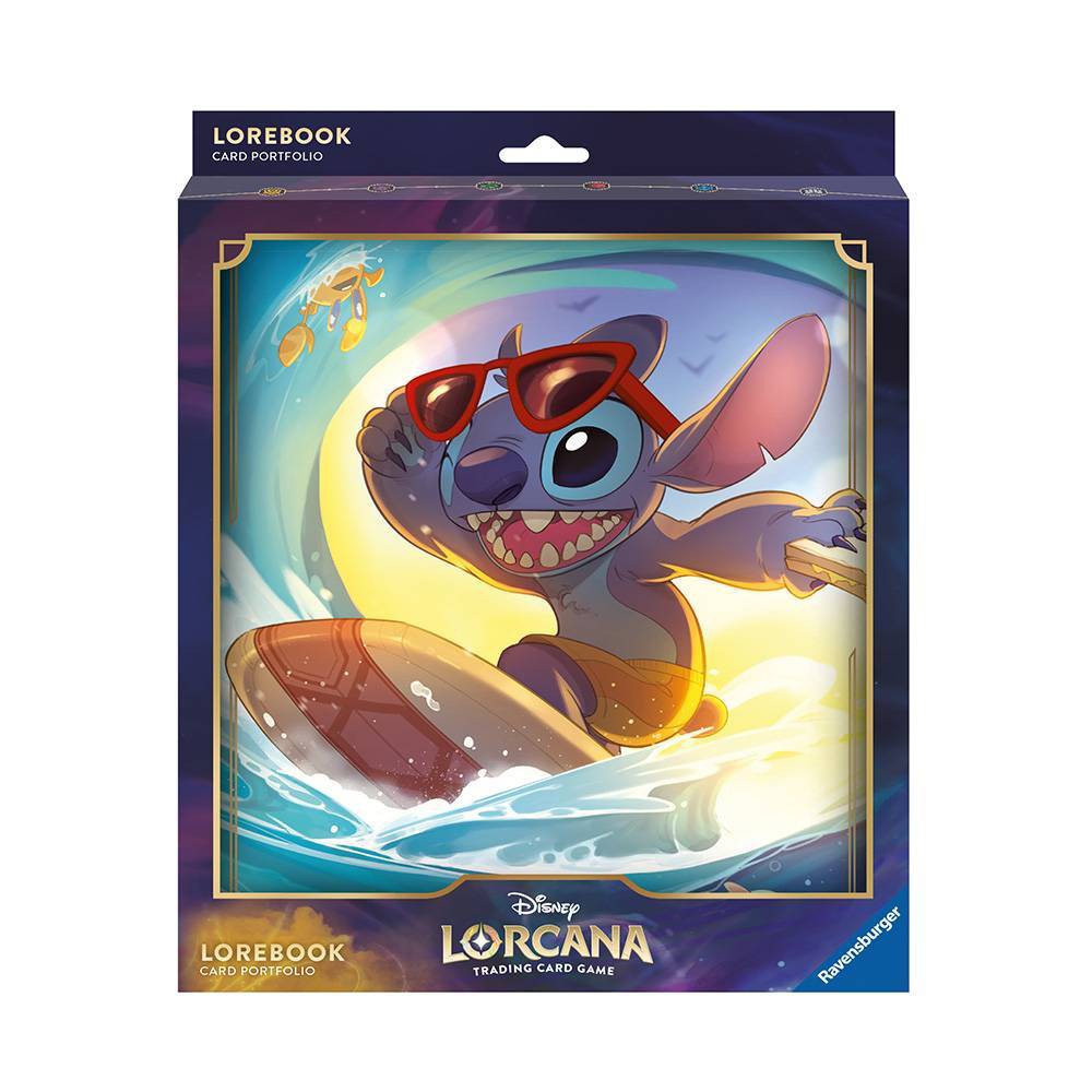 Disney Ravensburger Disney Lorcana: The First Chapter Trading Card Game  Stitch 10-Page Portfolio | The Market Place