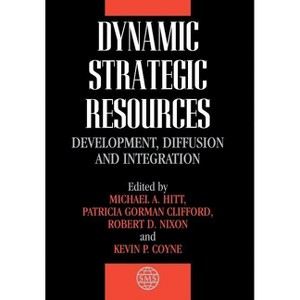 Dynamic Strategic Resources - (Strategic Management) by  Michael a Hitt & Patricia Gorman Clifford & Robert D Nixon & Kevin P Coyne (Hardcover) - 1 of 1