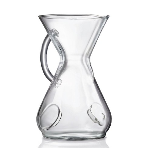 Chemex Pour-over Glass Coffeemaker - Glass Handle Series - 10-cup -  Exclusive Packaging : Target