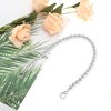 Unique Bargains Faux Pearl Handbag Strap Silver Tone 1 Pc - 4 of 4