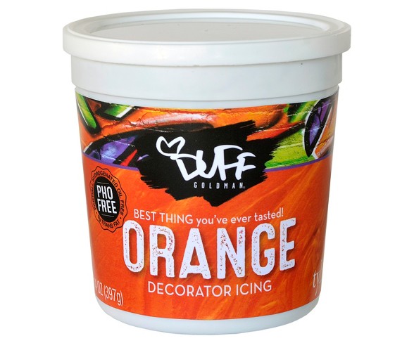 Duff Orange Decorator Icing - 15oz
