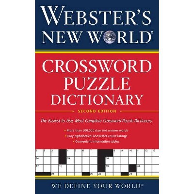 Webster's New World(r) Crossword Puzzle Dictionary, 2nd Ed. - by  Jane Shaw Whitfield & Editors of Webster's New World College Dictionaries