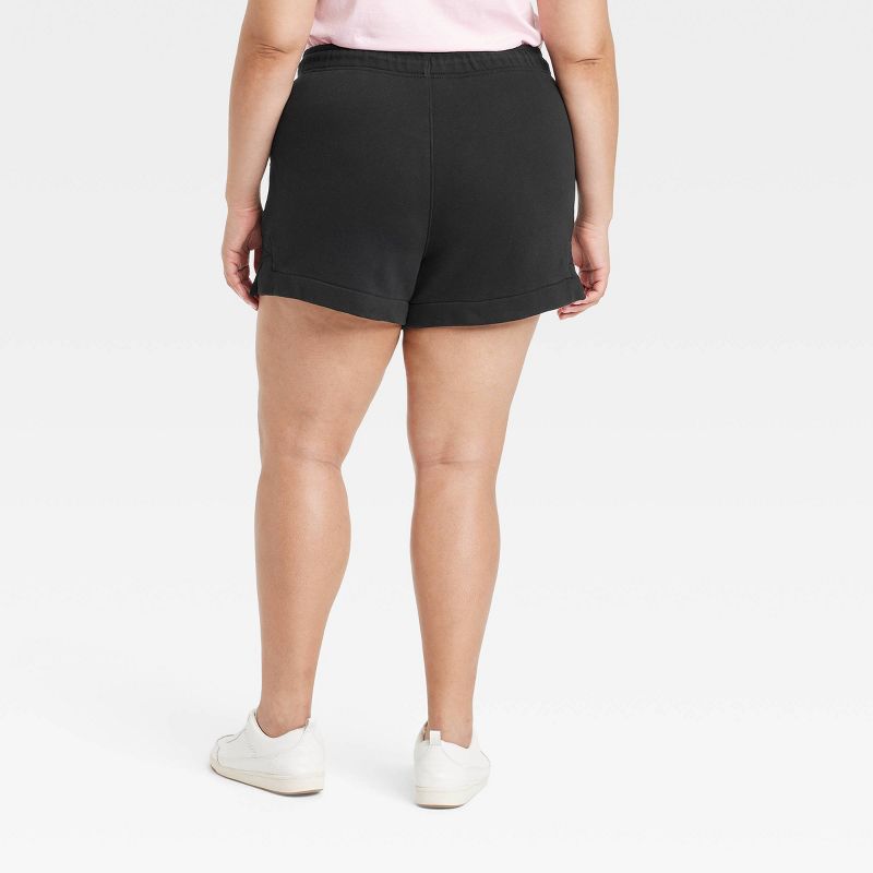 Women's Mid-Rise Fleece Shorts - Universal Thread™, 3 of 11