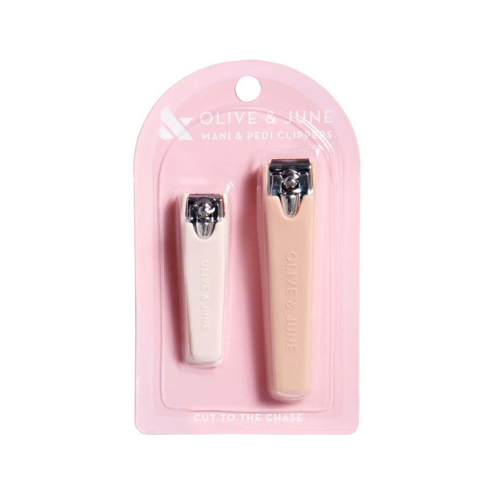 Photos - Manicure Cosmetics Olive & June Nail Clippers - 2pk