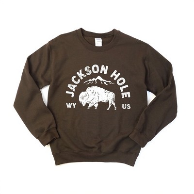 Simply Sage Market Women's Graphic Sweatshirt Jackson Hole Mountain