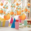 Big Dot of Happiness Little Clementine - Orange Citrus Baby Shower or Birthday Party Hanging Decor - Party Decoration Swirls - Set of 40 - 2 of 4
