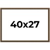 PosterPalooza | Sculpted Gold Picture Frame - UV Acrylic, Backing Board, Hanging Hardware Included - 2 of 4