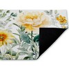 Stupell Industries Yellow Flower Garden Printed Outdoor Door Mat, design by Kim Allen, 18"x30" - 2 of 4