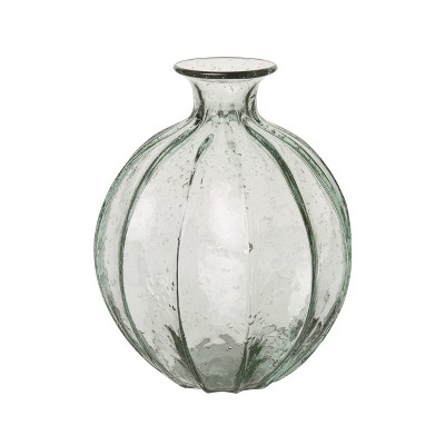 Transpac Glass Clear Everyday Small Vase