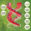 Cascade Wild Bird Feeders Hummingbird Feeder, 32 Port Helical Design, Outdoor Durable Hanging Bird Feed with Mix and Pour Pitcher - 2 of 4
