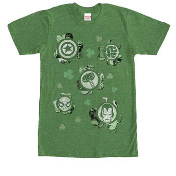 Men's Marvel St. Patrick's Day Clover Icon T-Shirt