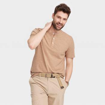 Men's Short Sleeve Henley Shirt - Goodfellow & Co™