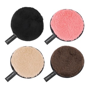 Unique Bargains Round Facial Sponges 4 Pcs - 1 of 4