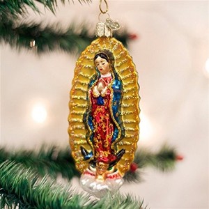 Old World Christmas Glass Blown Ornament, Our Lady Of Guadalupe - 1 of 1