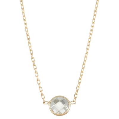 Designs By Gioelli 10K Yellow Gold Gemstone Station Necklace