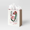 Christmas Modern Heritage Gift Bag Cub Snowman - Wondershop™ - 2 of 3