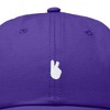 Dalix Lil Peace Sign Embroidered Cotton Cap Outdoor Dad Hat Womens - 2 of 4