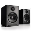 Audioengine A2+ Wireless Speaker System (Black) with Audio-Technica AT-LP60X-GM Fully Automatic Belt-Drive Stereo Turntable (Gunmetal/Black) - 2 of 4