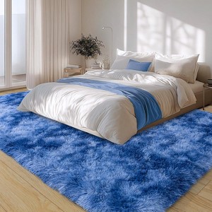 LOVEVOOK Rugs for Living Room, Fluffy Area Rugs for Bedroom, Soft Carpet Shag Kids Room Rug, Non-Slip Rugs Indoor - 1 of 4