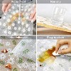 Shelf Liner, Waterproof Shelf and Drawer Liners for Kitchen Cabinet, Bathroom Sink Mat Leaf Daisy 17.7"×197" - 2 of 4