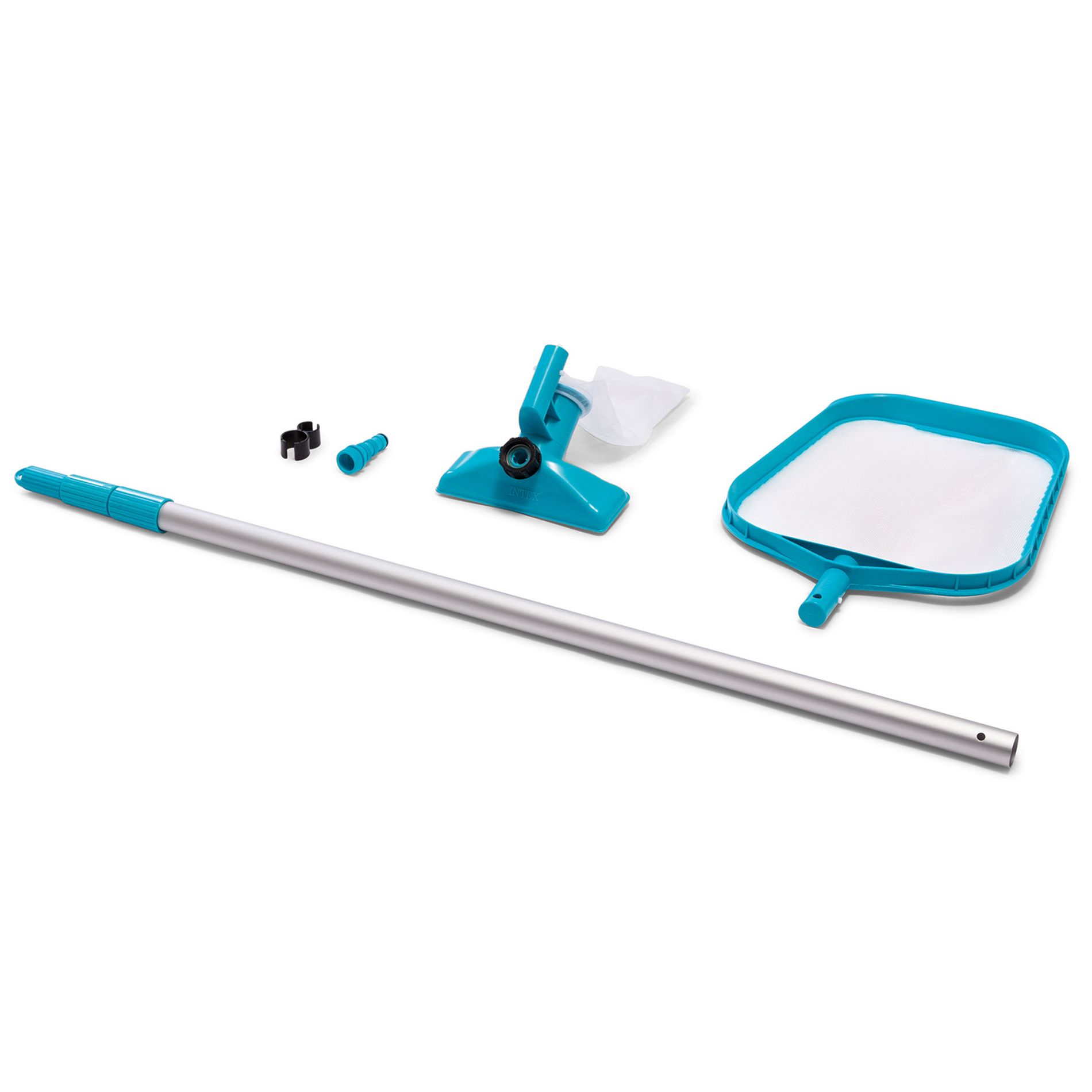 Intex 28002E Maintenance Pool Kit Vacuum Skimmer & Pole (Pool Sold Separately)