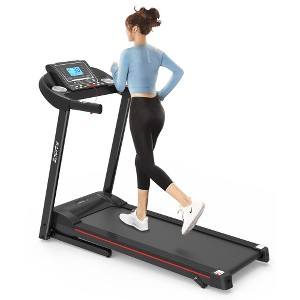 BestParts Foldable Treadmill with 12% Incline & Bluetooth App - 250lbs Capacity Home Fitness Machine - 1 of 4