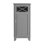 Dawson One Door Floor Cabinet - Elegant Home Fashions