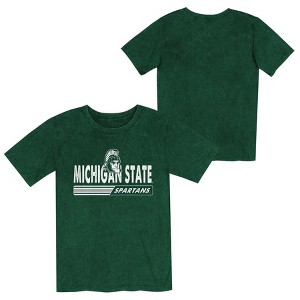 NCAA Michigan State Spartans Boys' Washed T-Shirt - 1 of 3